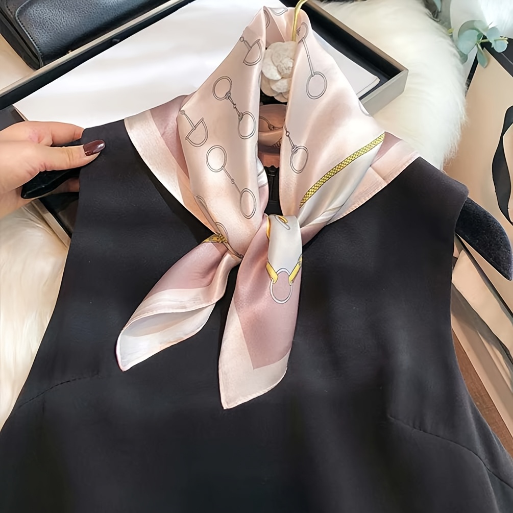 Luxury Bags China - Pañuelo Cuadrado de Seda 100% Pura