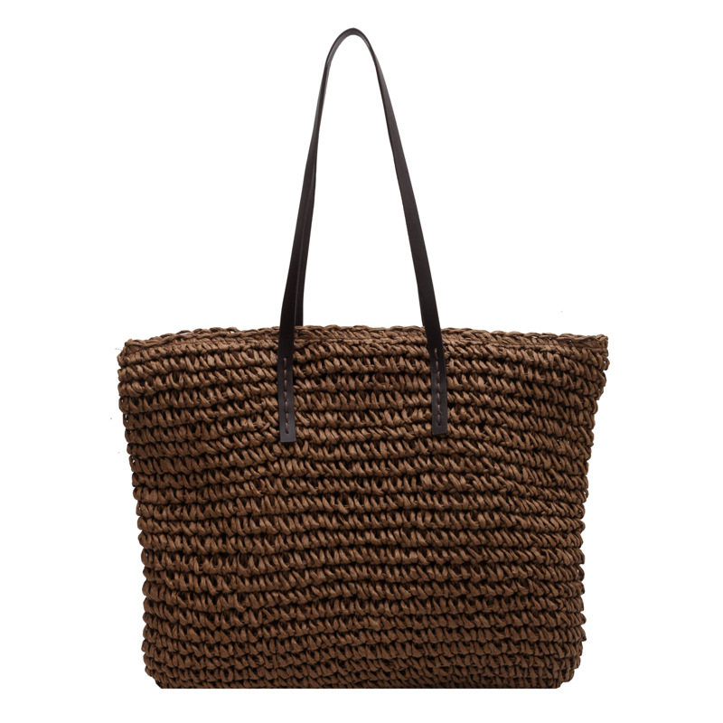 Bolsos de mano de paja tejida, - Luxury Bags Tote reseña y precio