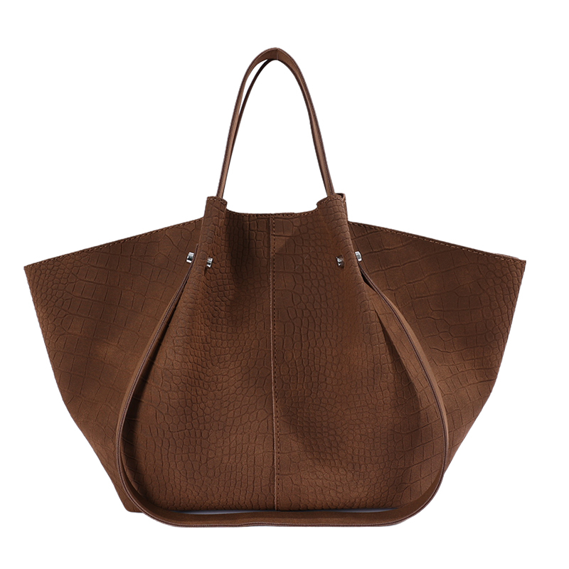 Bolso de mano de cuero con est - Luxury Bags Tote reseña y precio